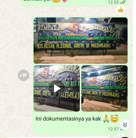 Pengiriman Papan Bunga Duka Harapan Indah