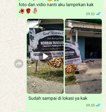 Pengiriman Karangan Bunga Harapan Indah