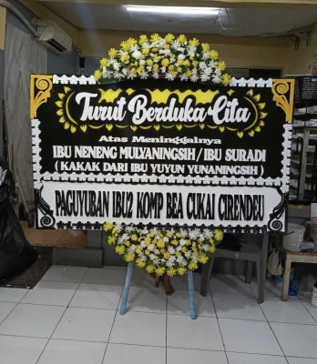 Papan Bunga di Harapan Indah